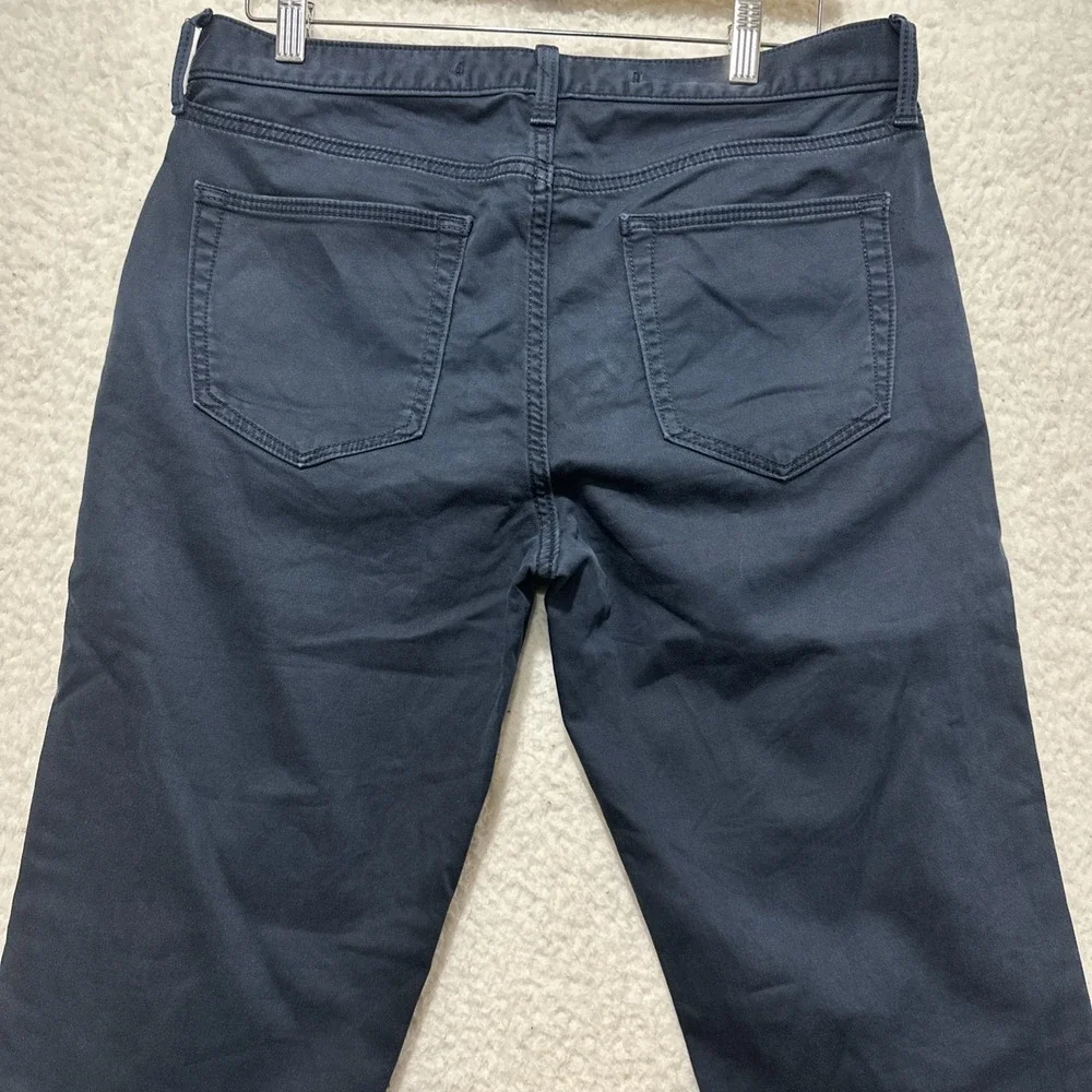 Banana Republic Travel Jean‎ Athletic Fit Navy Blue Chino Pants Size 32